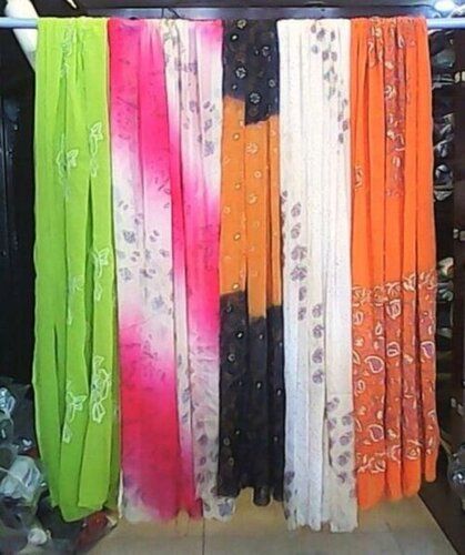 Easily Washable Lightweight Multicolor Printed Ladies Chiffon Dupatta For Casual Wear Blade Material: Stainless Steel