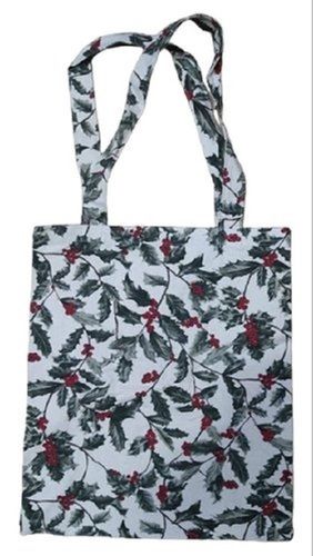 Light Weight Tear And Water Resistance Cotton Printed Carry Bag