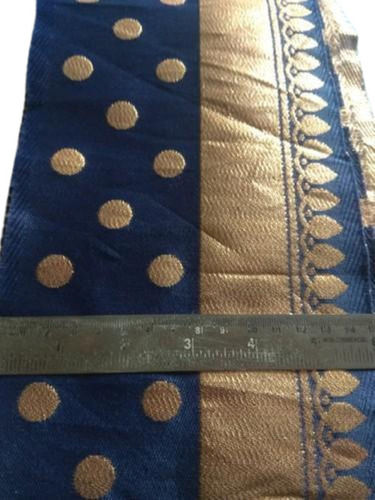 Navy BLUE Color 8 Patta Wala Brocade Lace