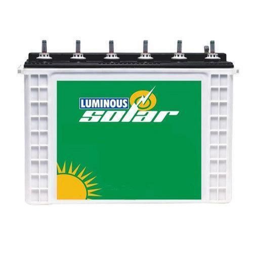 White Green Premium Quality 17 Volt And 150 Ah Luminous Solar Tubular Battery 