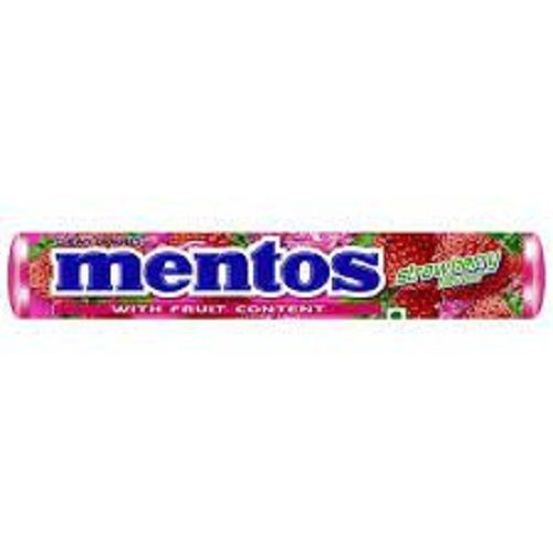 Strawberry Flavour Tasty Mentos Chewy Candy Stick Additional Ingredient: Sugar