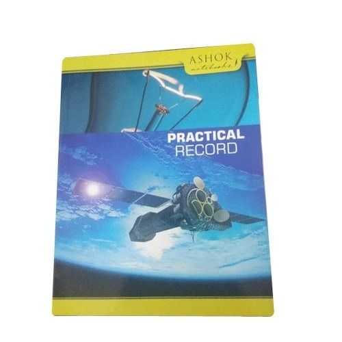 Common 16X26 Inches Rectangular 140 Soft Pages Student Practical Note Book