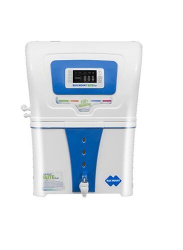 Plastic Blue Mount Elite Star Alkaline Ro + Uv + Led Display Water Purifier