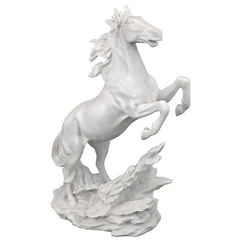 Indian White Marble Horse Statue for Outdoor Decoration