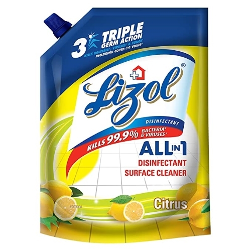 Kills All Germs Lizol Disinfectant Surface & Floor Cleaner Liquid at