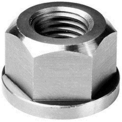 Silver Hex Lock Nut