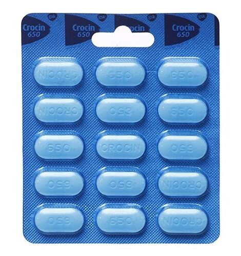 Pain Relived Crocin 650-15 Tablets