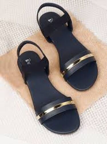 Black dressy best sale sandals flat