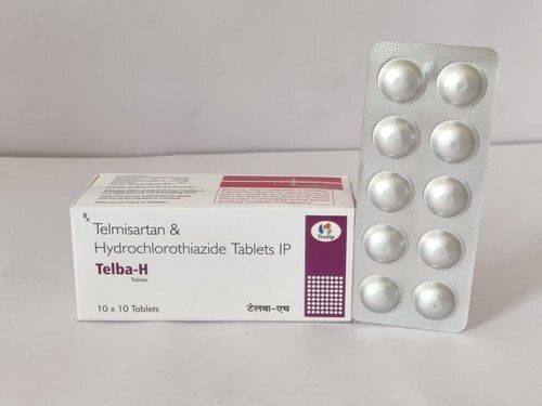 Telmisartan & Hydrochlorothiazide Tablets Ip, 10x10 Tablets