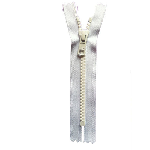 White plastic Vision Zipper