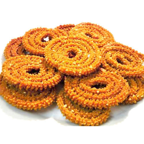 100 Percent Vegetarian And Delicious Round Shape Bhajani Tasty Chakli