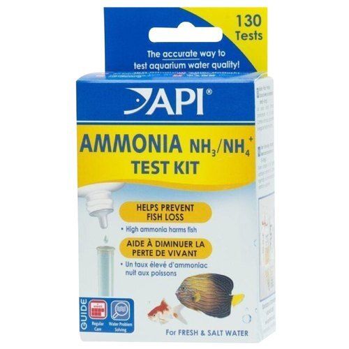 API Ammonia Test Kit For Fresh And Salt Water Testing Measures