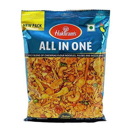 Delicious Many Spices Added Haldiram'S All In One Mixtures Namkeen Pack 