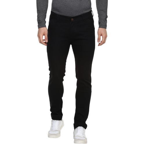 Mens Comfortable And Washable Black Slim Fit Stretchable Cotton Jeans Age Group: >16 Years