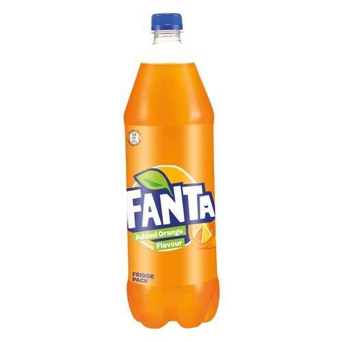 Refreshing Tasty Extra Fizzy Orange-flavored Soft Fanta Cold Drink,1ltr