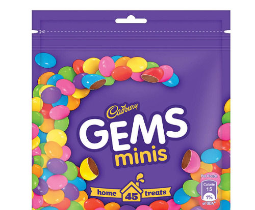 142 Gram Sweet And Delicious Taste Chocolate Flavour Branded Gems Fat Contains (%): 5 Percentage ( % )