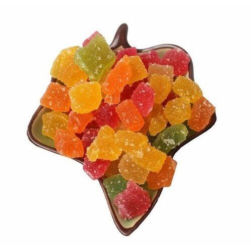 A Grade Sweet And Delicious Sugar Coated Fruit Jelly Candy For Childrens Fat Contains (%): 16 Grams (G)