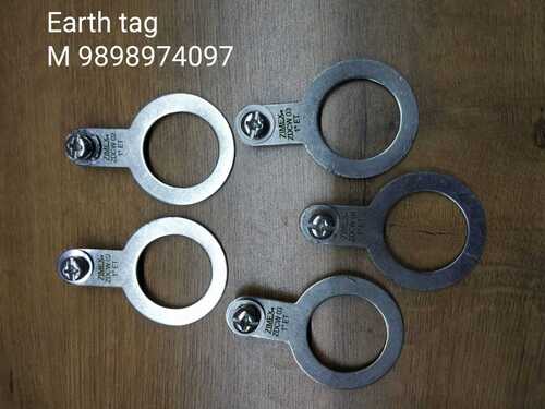 Brass Earth Tag For Electrical Power Supply(Corrosion Proof)