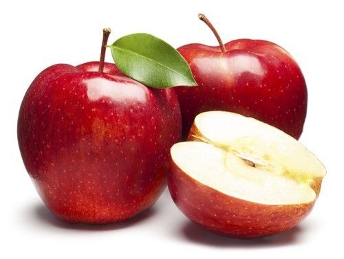 Delicious Fat Free Commonly Cultivated Juicy Round Sweet Fresh Red Apple