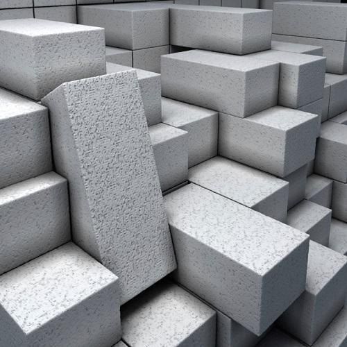 Gray Autoclaved Aerated Concrete Fly Ash Bricks