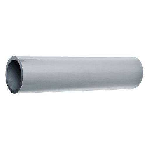 Lightweight Round Shaped Seamless Polyvinyl Chloride Plastic Pipe, 1.3mm Thick