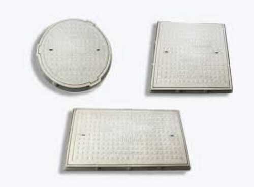 Manhole Cover With Square And Round Shape, Diameter 600mm And Height 50mm