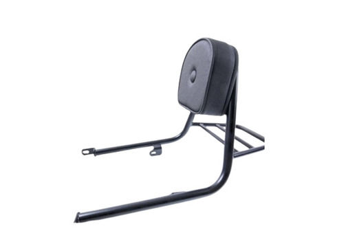 Metal Body Two Wheeler Adjustable Passenger Backrest, Size 33.7x29.2x17.9 Cm