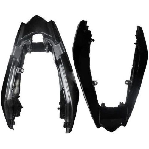 Polycarbonate Polish Finished Black Tail Panel Motorcycle Parts Vehicle Type: Two Wheeler