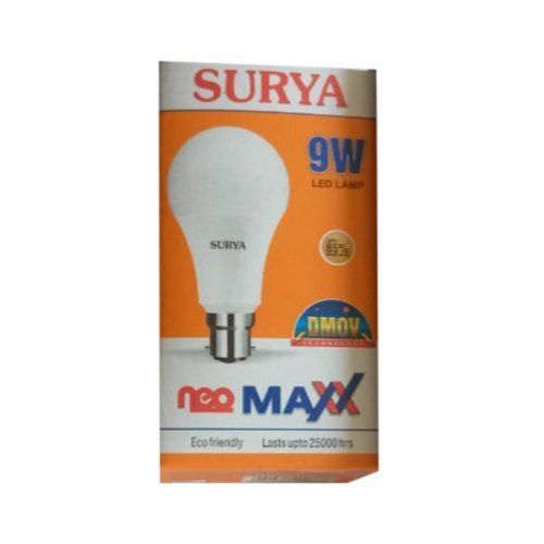 Heavy Duty Round Shape Surya Led Bulb 9 Watt