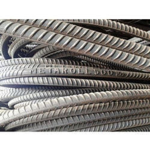 Silver 20 Mm 550D Grade Round Shape Tmt Bars For Construction