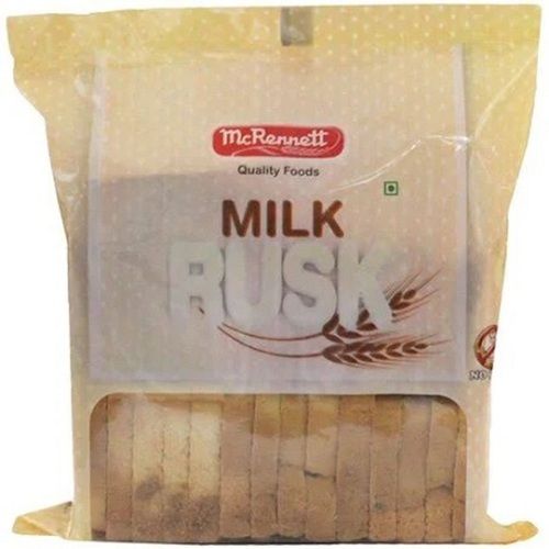 250 Gram Tasty And Delicious Crunchy Sweet Milk Rusk With 3 Months Shelf Life