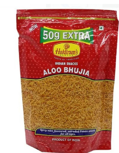 400 ग्राम मसालेदार और क्रिस्पी फ़ूड ग्रेड फ्राइड आलू भुजिया नमकीन