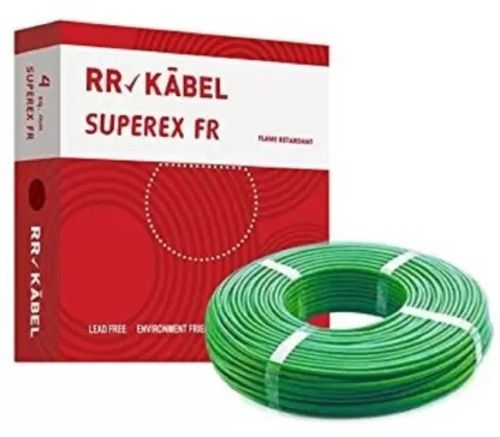 Silver 90 Meter Long Round Pvc Insulate Single Core Super Rr Kabel Wire