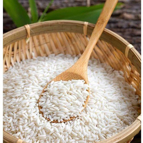 Indian Originated Medium Grain Commonly Cultivated Glutinous Rice, Pack Of 1kg