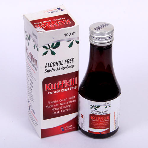 Kuffkill Ayurvedic Natural Ingredients In Ayurvedic Cough Syrup Age Group: Suitable For All Ages