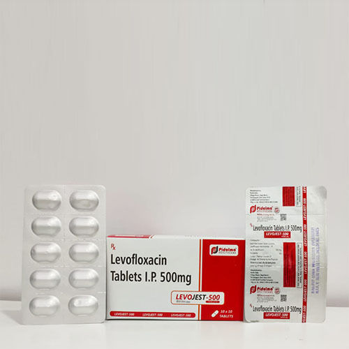 LEVOJEST-500 Levofloxacin Antibiotic Tablet, 10x10 Alu Alu Pack