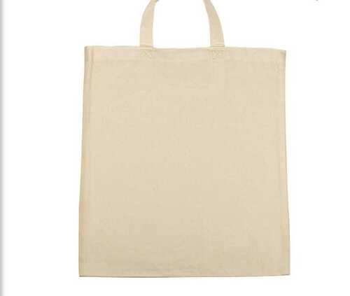 Eco-Friendly Jute Shopping Bag - Waterproof, Long Dyed Cotton Handle | Single Compartment, Plain Brown, Available in 1 Kg to 10 Kg Sizes