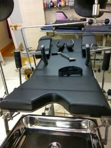 Technomed Hydraulic Gynecological Obstetric OT Table, Stainless Steel, Warranty: 1 Year