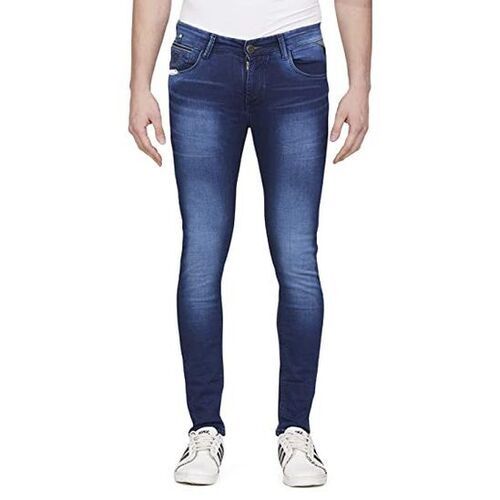 Dark Blue Denim Light Fade Jeans For Men at Best Price in Siliguri ...