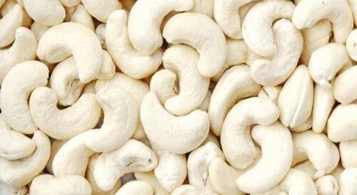 100% Natural And Fresh White Crunchy Cashew Nuts, Rich In Proteins