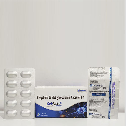 COBJEST-P Pregabalin And Methylcobalamin Capsule, 10x10 Alu Alu Pack