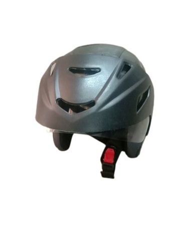 Grey Color Half Helmet For Men