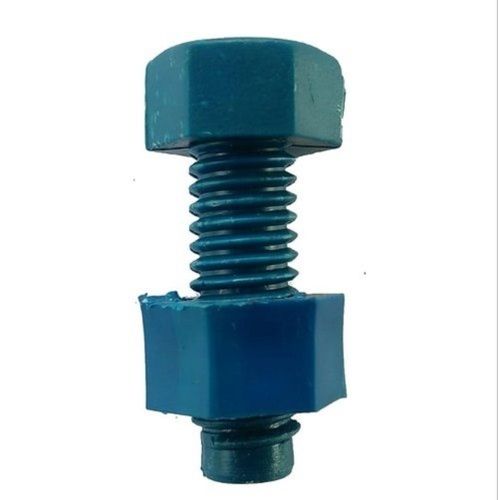 Blue Long Durable Tensile Strength Half And Full Threaded Ms Nut Bolt