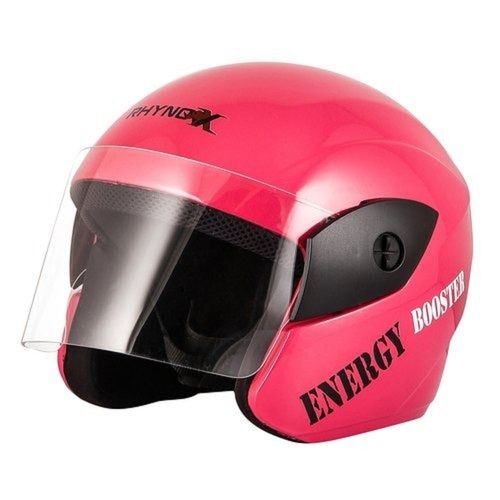 Carbon Pink Color Half Face Helmet For Ladies