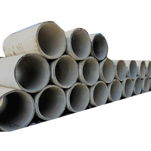 Round Grey Rcc Hume Pipe For Construction