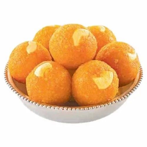 Soft And Delicious Food Grade Round Sweet Motichoor Laddu Application: Industrial