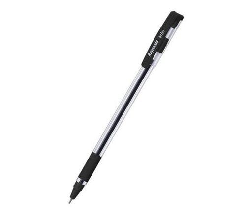 Transparent Plastic Reynolds Black Ball Pen,