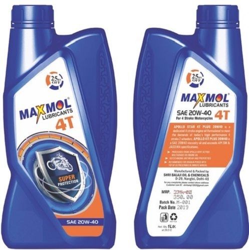 a  Excellent Stop And Start Protection High Performance Maxmol Engine Oil