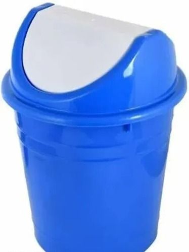 10 Liters Plastic Body Durable Dustbin With Swing Lid and 400 Grams Weight