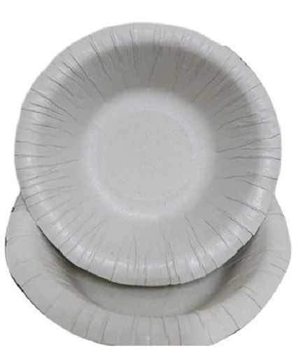 White 150 Ml Round Disposable Paper Bowls For Event And Party Supplies